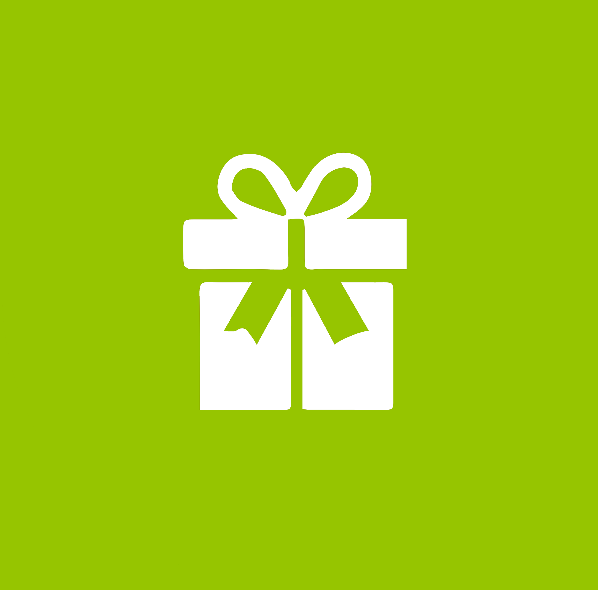 Symbol eines Geschenkes. Es symbolisiert die Tages- und Wochenpreis banner.