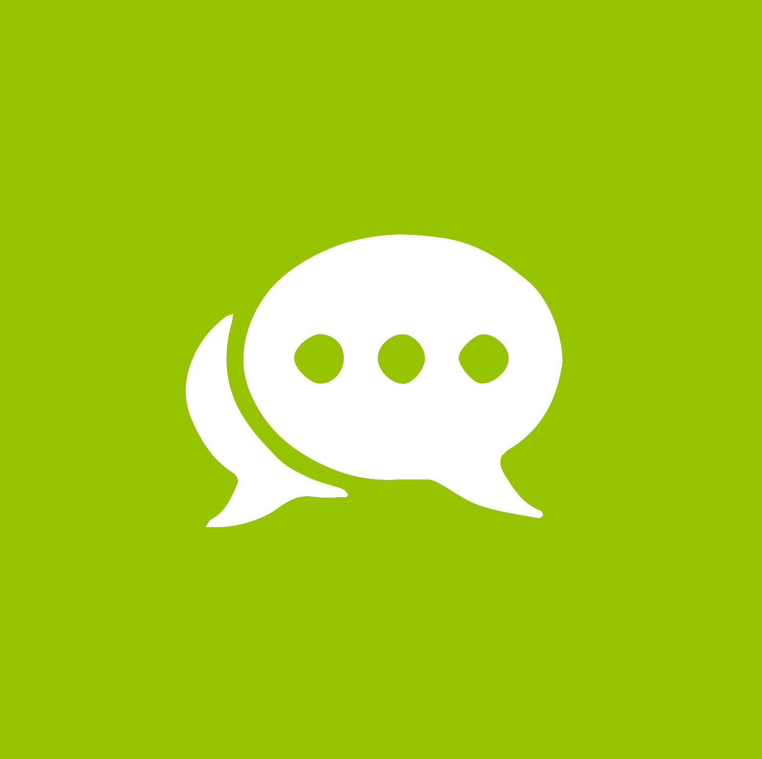 Symbol von Sprechblasen. Sie Symbolisieren die vielen Sprachen, in welchen das Tippspiel verfügbar ist. 